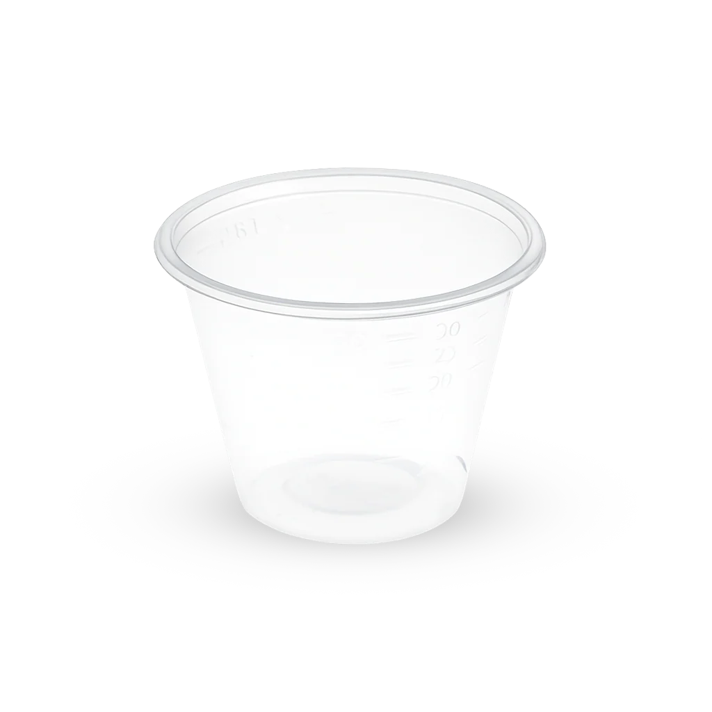 Coupes à mélange en plastique