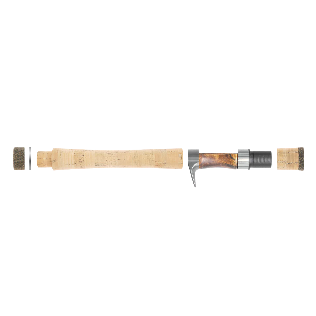 Handle Kit Casting Wood and Cork - Image 3