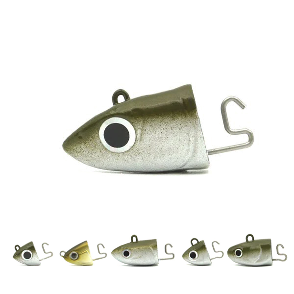 Tête plombée Black Minnow 160