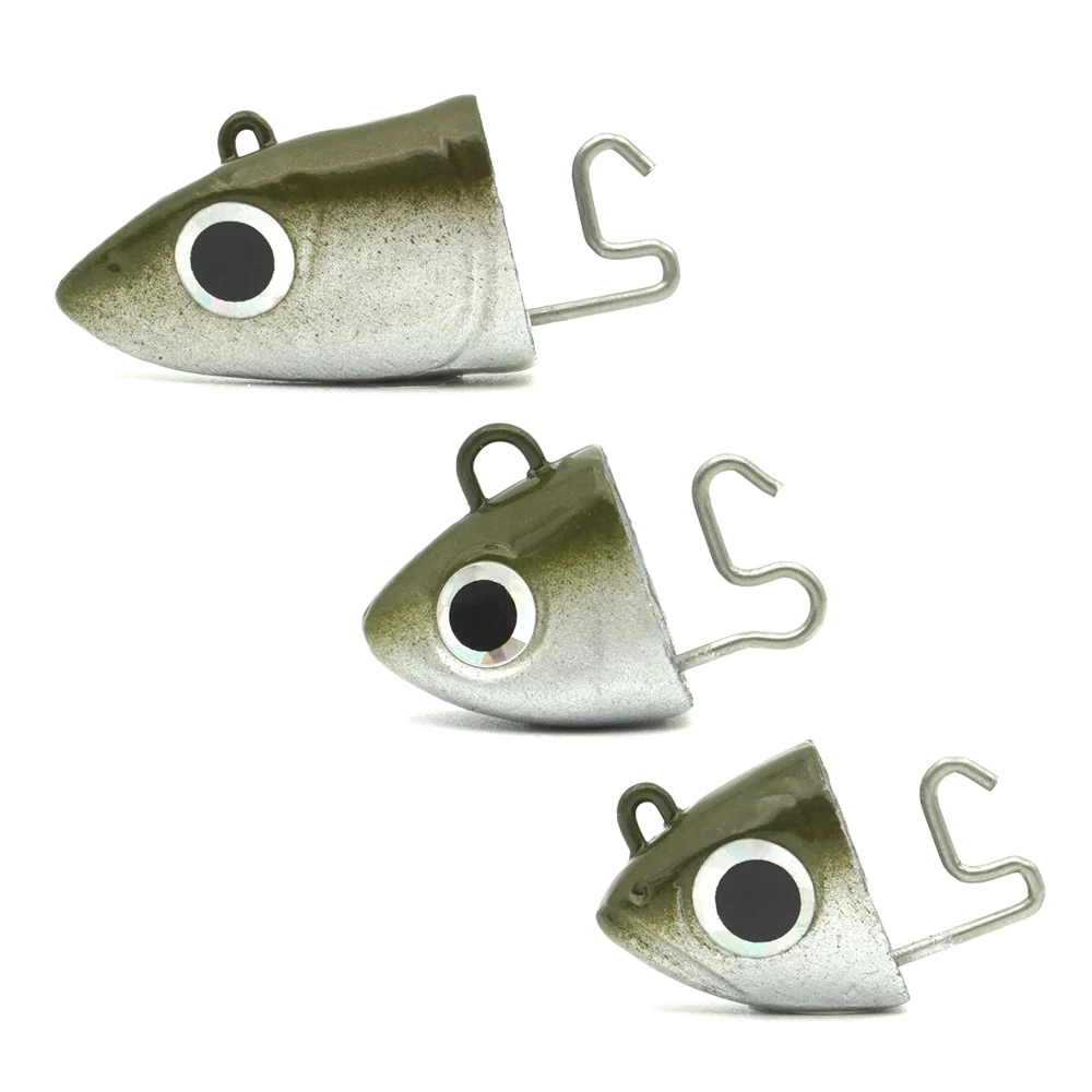 Tête plombée Black Minnow 105