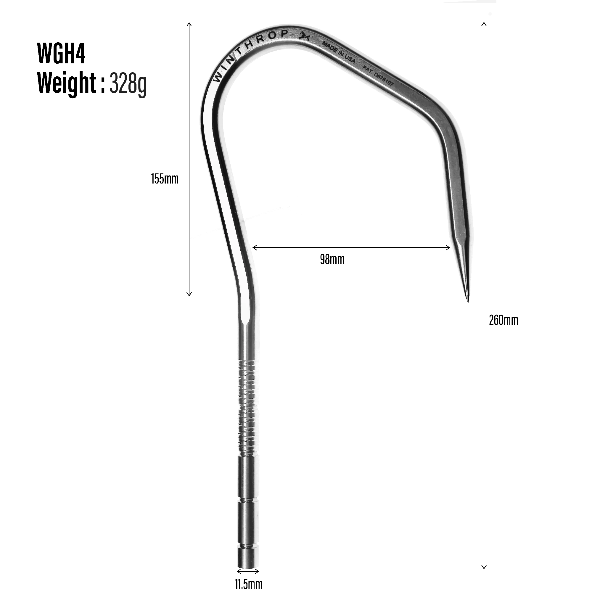 Winthrop Tackle Gaff Hooks - Image 8